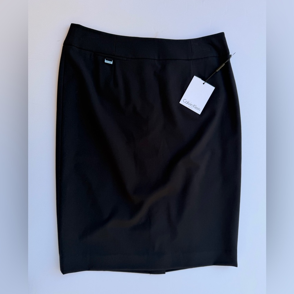 Calvin Klein Black Pencil Skirt